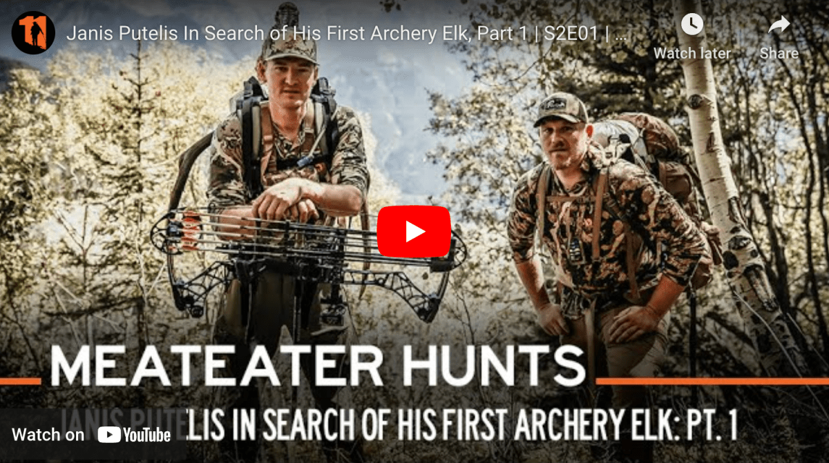 Show: MeatEater Season 2, Episode 1: Bowhunting Elk in Colorado – Rack Camp